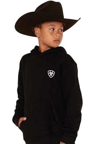 ARIAT Boys' Mexico Flag Logo Graphic Hooded Sweatshirt2