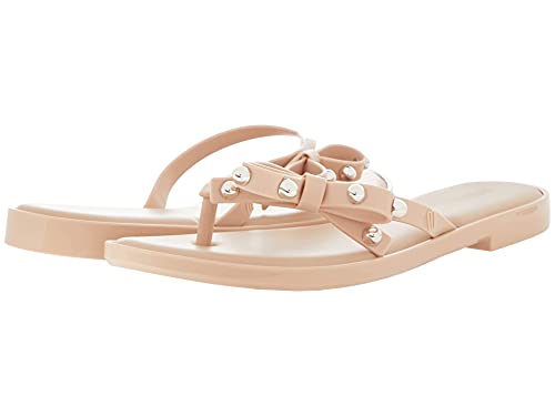Melissa Shoes Flip Flop Slim II AD Beige 5 M Melissa Shoes Flip Flop Slim II AD Beige 5 M