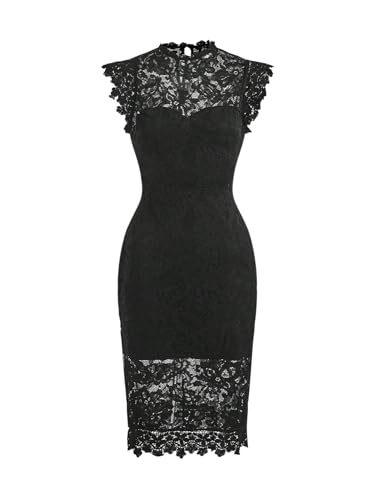 SweatyRocks Damen Midikleid Elegante...