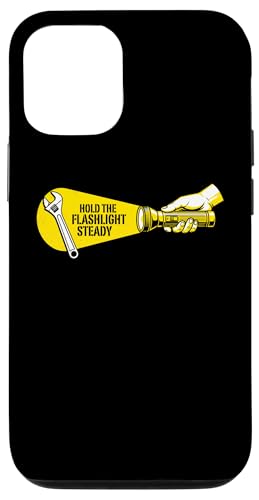 Hold The Flashlight Steady ���J�j�b�N ���[���A �����` �c�[�� �K���[�W �X�}�z�P�[�X iPhone 12/12 Pro �p