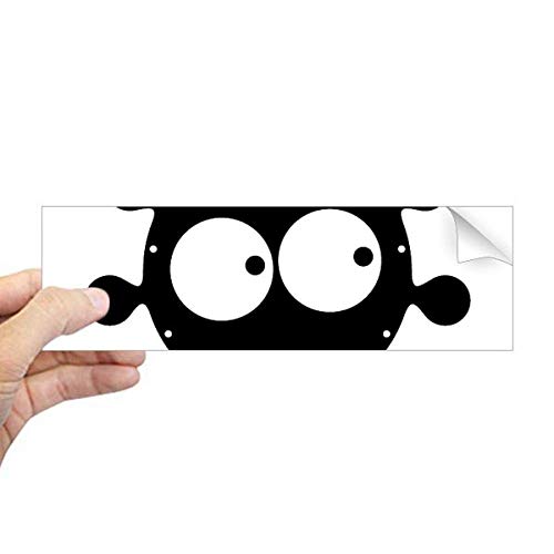 Sticker rectangulaire alien pour fenêtre DIYthinker décor monstre