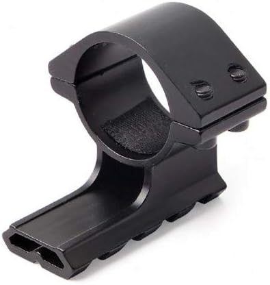 Miniatura 3 de Ulightfire Anillo de montaje de 25,41.181 in de diámetro con riel de montaje de alcance Picatinny de extensión