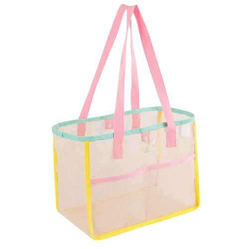 Sac de plage en maille respirant grand filet pour maillots mouillés