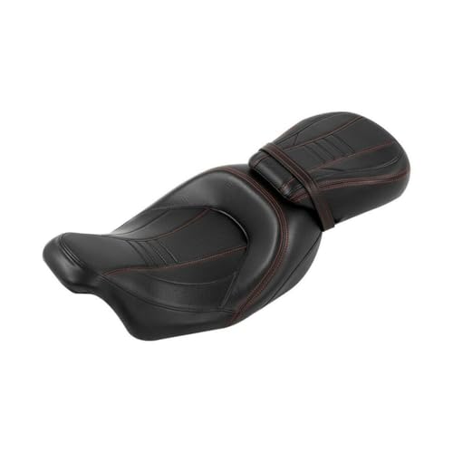 Selle conducteur et passager deux pièces Touring finition premium pour Road King CVO