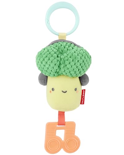 Skip Hop 3-in-1 Baby Activity & Teether Stroller Toy Farmstand Broc & Roll, Age 0+