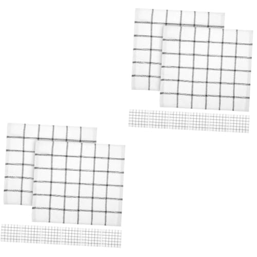 Cabilock 2 Juegos Paño De Cocina Malla Paños De Limpieza Multi Productos Lana Bayeta Escurreplatos Algodon Cotton Toalla De Pan Depuradores De Esponja Hilo De Algodón 8 Uds * 2