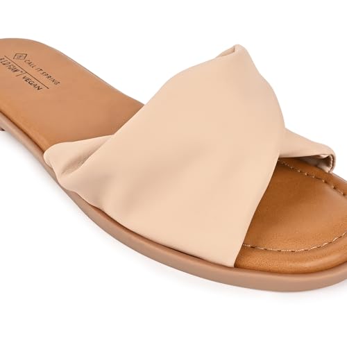 Image of Call It Spring Women's Black Flat sandals