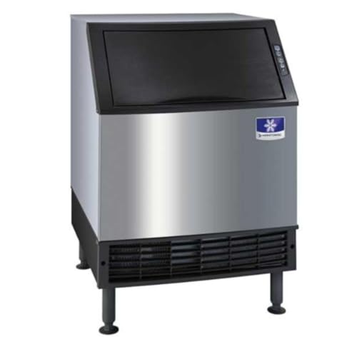 Manitowoc UDF-0190A NEO 26' Air Cooled Undercounter Full Size Cube Ice Machine with 90 lb. Bin - 198 lb