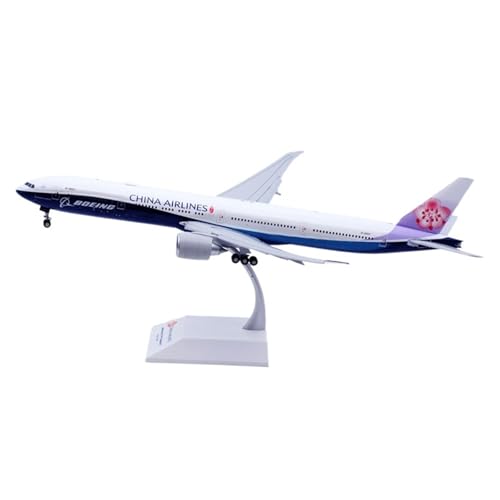 Avión a escala 1:200 China Airlines B777-300ER miniatura de metal coleccionable de 36 cm