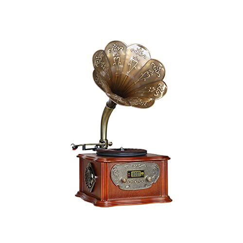 Phonograph Turntable Wireless Speaker with Aux-in FM Radio USB Port for Flash Drive USB Portabl Gramophone Vintage Retro Style - Les Beatles, Paul McCartney, John Lennon, RIngo Starr, George Harrison Phonograph Turntable Wireless Speaker with Aux-in FM Radio USB Port for Flash Drive USB Portabl Gramophone Vintage Retro Style