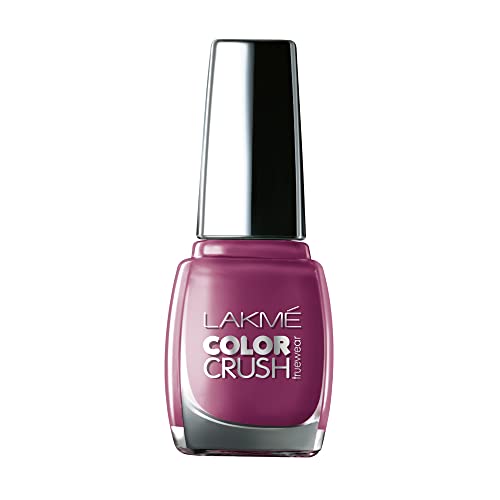 Image of Lakme True Wear Color Crush Nail Color, Lavender 11, 9 ml