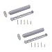 Produktbild Profi Drucktüröffner mit magnetischer Zuhaltung, Push-open-system Dämpfer Puffer, 2 Stück - Druck-Möbelschnäpper Schublade & Schranktüren (Enthält Schrauben) (2 Pack)