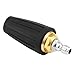 Tool Daily Quick Connect Turbo Spray Nozzle Universal for Cold Water Pressure Washers, 2500 PSI