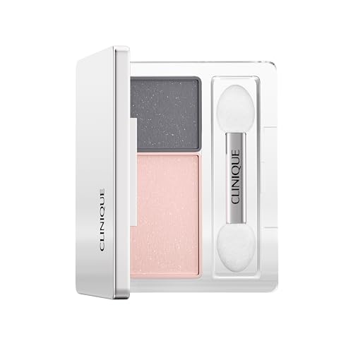 Clinique All About Shadow Duo Eye Shadow Makeup ombretto due tonalitĂ a lunga durata | Tenuta 8 ore, sicuro per gli occhi sensibili, 1.7 g