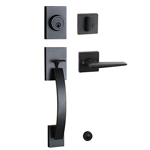 Tmc Double Door Handlset For Back Side And Front Door In Venetian Aged Bronze (Keyed Entry Handle And Dummy Hanlset Set),Mdhst201710B-Double-1 #TOP1