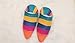 Handmade Moroccan Leather Slippers for Women babouche slippers women for home and outside Colorful Pointed Babouches, Moroccan babouche traditional Soft Indoor Flats, Boho Artisan Shoes (7 US)