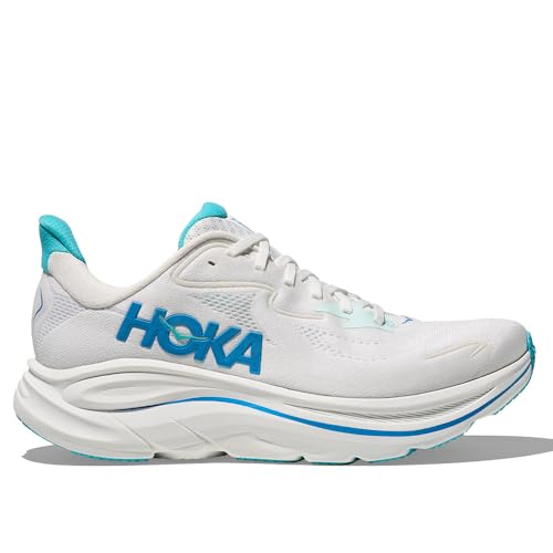 HOKA One One 1162030-WKY Clifton 10 Hombre White/Skyward Blue EU 44