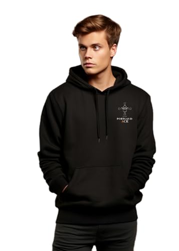 Image of Be Crazy Anime Printed Black Hoodie /Graphic Printed Hoodie /Hoodie for Men & Women /Warm Hoodie /Unisex Hoodie