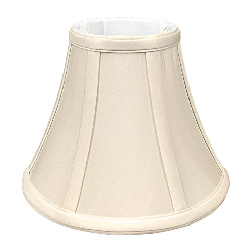 Image of Royal Designs, Inc. BSO-704UT-8BG True Bell Basic Lamp Shade with UNO Fitter, 4 x 8 x 6.5, Beige