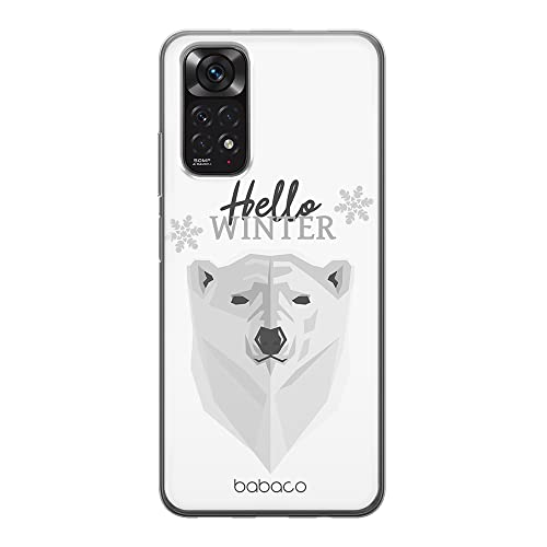 Funda Xiaomi Redmi Note 11 para el invierno con diseño Winter 003