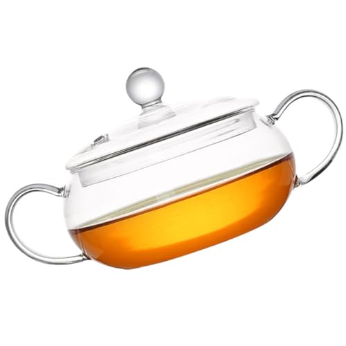 Ipetboom Olla de Vidrio Tapa para Cocinar Leche y Fideos para Uso Diario y Fiestas
