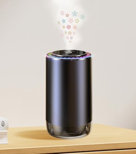 Waterless Essential Oil Diffuser, Rechargeable Nebulizing Scent A...