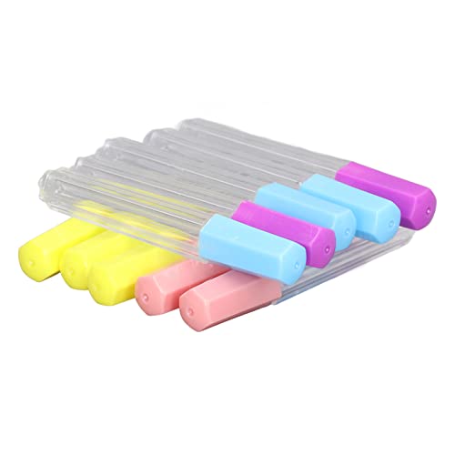 Image of Jeanoko Pin Needle Storage, 10Pcs Sewing Needles Container Clear Plastic Wide Application Needle Storage Tubes Foe Felting Sewing Needles Tubes Bottle Holder Storage Case