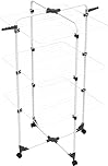 Vileda Modular 3 | Stendibiancheria a torre a 3 livelli | Snodo modulabile | Facile da spostare| Per interni ed esterni | Pieghevole