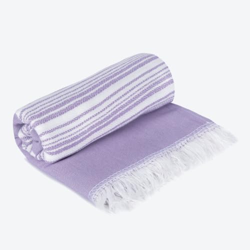 Image of 100% Bamboo Towels for Bath, Ultra Soft Skin-Friendly Travel Towel, Lightweight Quick Dry Bamboo Bath Towel Large Size for Men & Women, Highly Absorbent & Anti-Odour Towels, Amrthyst Violet