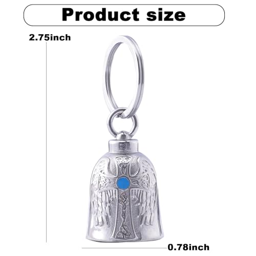 Image of Motorcycle Men Bell - Motorcycle Cross Bell for Men Women,Biker Accessory,Guard Riding Safety