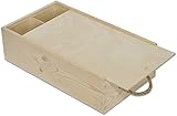 GARANTÍA DE REEMBOLSO - Creemos que tenemos los productos de la mayor calidad en el mercado. Por lo tanto, la caja de madera para vino de Deliex delicias de Extremadura vienen con una garantía de devolución de dinero de 30 días que demuestra que estamos seguros de que estarás satisfecho al 100% con nuestra magnífica caja de madera.