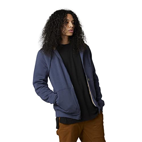 Fox Racing Geology Sasquatch Mens Zip Up Lined Hoody Deep Cobalt XL2