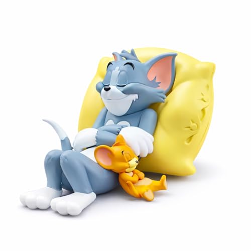 Image of Cute Sleeping Cat and Mouse Car Interior Accessory - Adorable Toy for Dashboard, Table Top or Gift Set | Pack of 1 PVC Material | car Accessories 2026 (1Pcs)