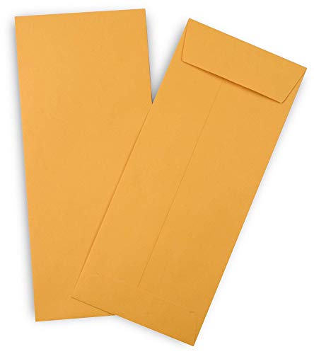 500 Guardian #11 Brown Shipping Policy Envelopes – Adhesive Flap Envelopes for Invoices, Reports & More – Open End…