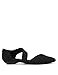 Anne Klein Women's Ballet Flat Oksanna, Black Stretch, 7.5