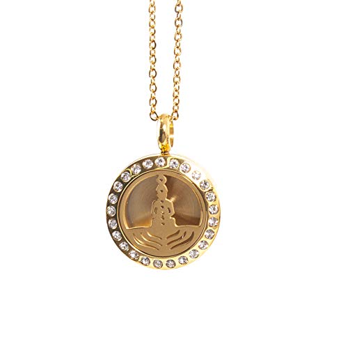 Mystic Moments Mystic Seven Chakras Collar Difusor Oro