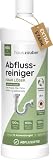 hauszauber - Abflussreiniger [EXTRA STARK] 1000 ml - Löst Speisereste, Öle, Fette & Haare - Profi Rohrreiniger für Badewanne, Waschbecken, Dusche, Siphon, Bad und Küche - Abflussfrei & Haarweg