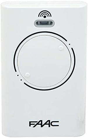 Quddiem view of the FAAC XT2 868SLH2-WHT remote control