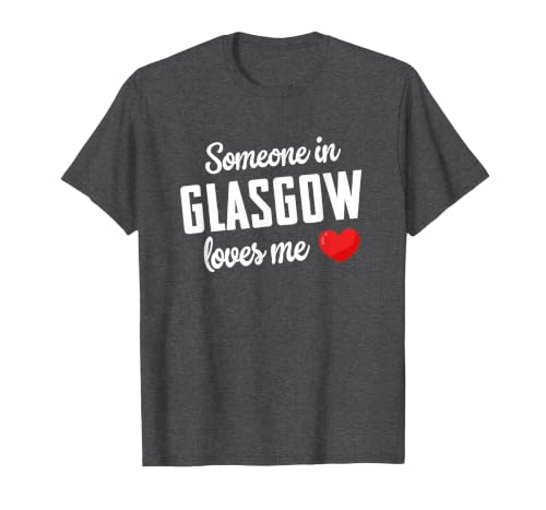 Glasgow T-Shirt, Men, Dark Heather Grey, X-Large