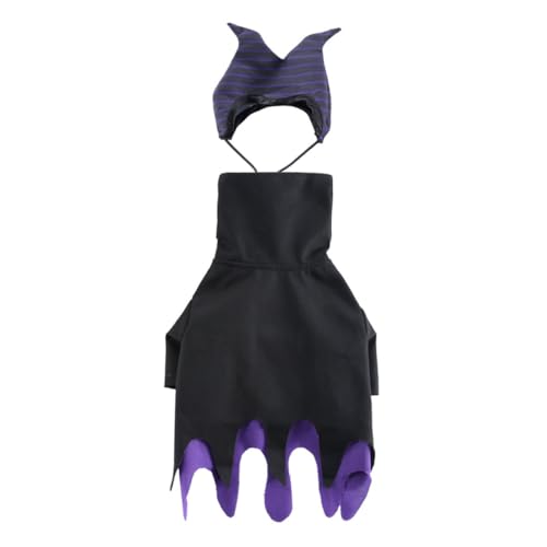 Disfraz para perro estilo bruja talla XL