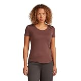 icebreaker sphere ss polo Marrón ICEBREAKER Merino Blend 125 Cool-Lite™ Sphere Scoop Short Sleeve T-Shirt XL