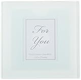 Kate Aspen Frosted-Glass Photo Coasters, Set of 12