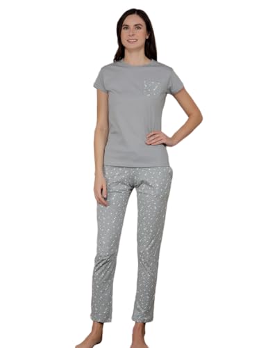 Image of Dollar Missy Women's Combed Cotton T-Shirt Pyjama Night Suit