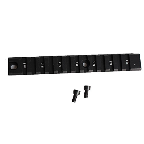 Noga Caza Disparo táctico 13 tragamonedas largas G36 G36C Serie Montura Anillo de Base Picatinny tejedor Pistola Base de riel