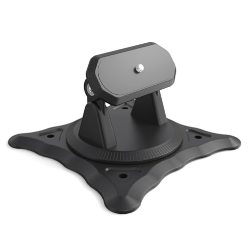 Bloepum Multi Functional Projector Gimbal Projector Stand Desktop Bracket Lifting Bracket Wall Mounted Bracket 360 Degree Rotating Bracket A