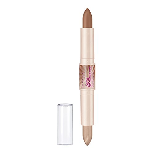 Rimmel - Illuminateur Insta Duo Contour Stick - Stick contouring - Scuplte et Illumine - 200 Medium - 8gr