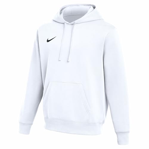NIKE Park 26 Sweat À Capuche De Foot en Tissu Fleece pour Homme, White/Black, IB1222-100, S