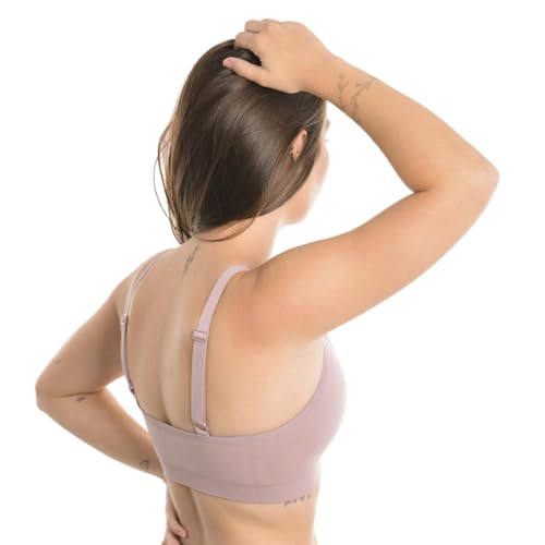 Loba Power, Sutiã Feminino, Rosa (Nude), GG