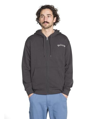 Amazon.com: Volcom Men's Full Zip Hooded Fleece Sweatshirt