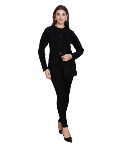 Image of Grand Line Winter wear Acrylic Lady Cardigan /Sweater for Casual and Evening outings